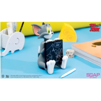 Tom and Jerry Set - Memo Pad & Magnetic Paperclip Holder