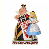 Alice and the Queen of Hearts Figure