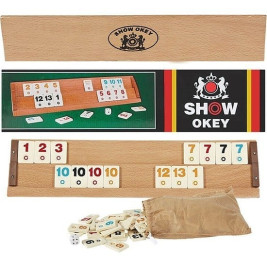 Show Turkish Okey Wood Game