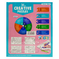 Creative Puzzles - 4 in 1 Animals