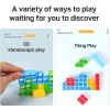 Plastic Tetra Tower Game - 48 PCS
