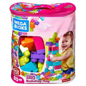 Mega Bloks: Big Building Bag Pink