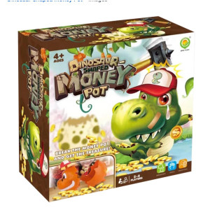 Dinosaur Shaped Money Pot