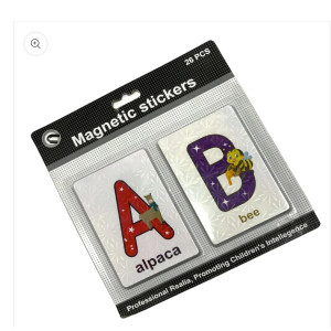 Magnetic English Alphabet Flashcards