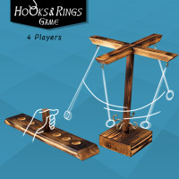 Hooks and Rings - 4 Players
