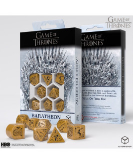 نرد من مسلسل game of thrones عائلة Baratheon Poly