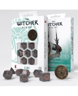 مجموعة نرد The Witcher Dice Set: Ciri - Elder Blood