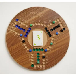 جاكارو 3/2 لاعبين - خشب بني