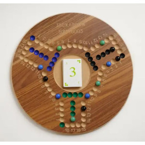 Jackaroo 3/2 Players - Brown Wood