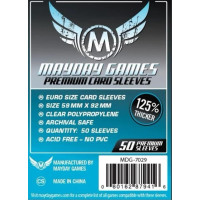 Sleeves: Mayday - Premium (x50) Size: Standard European (92 x 59mm)