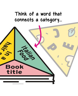 P for Pizza Triangle