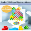 Plastic Tetra Tower Game - 64 PCS