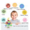 Plastic Tetra Tower Game - 64 PCS