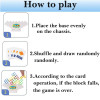 Plastic Tetra Tower Game - 64 PCS