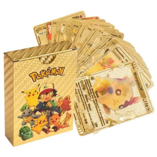 كروت بوكيمون ذهبية