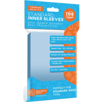 Sleeves: BGS - Standard Inner (63 x 88mm) (x100) - Clear