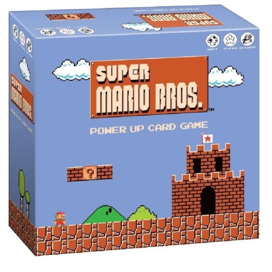 Super Mario Bros Power Up Card