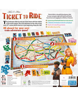Ticket to Ride Board Game (New Ed.)