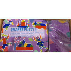 Shapes Puzzle - Purple 