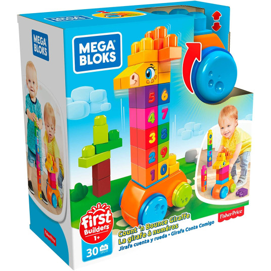 First Builders Count n' Bounce Giraffe