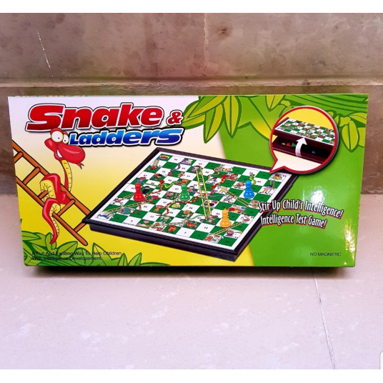 لعبة الحيه علبه بلاستيك - Snake and Ladder PC
