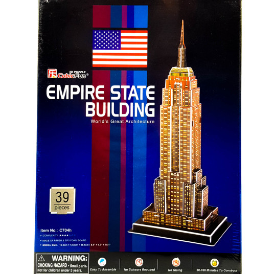 Empire State Building 39pcs - 3D Puzzle