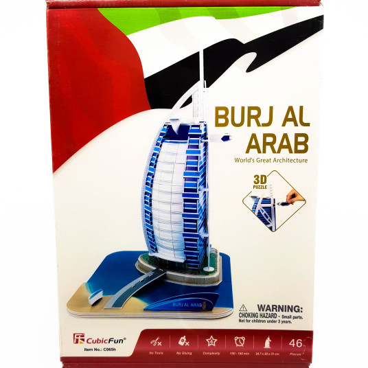 Burj Al Arab 46 pcs - 3D Puzzle