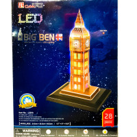 LED Big Ben 28pcs - 3D Puzzle