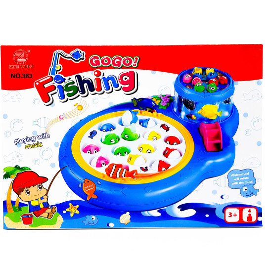 Go Go Fishing with Music - لعبة صيد السمك مع موسيقى