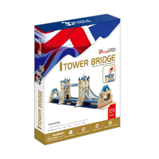 Tower Bridge 120 pcs - 3D Puzzle Tower Bridge 120 pcs - 3D Puzzle