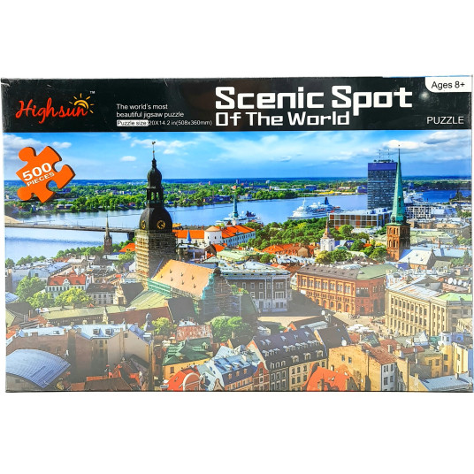 Busy City SSOTW 500 pcs Puzzle