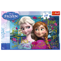 تركيب فروزن انا و السا 100 قطعة