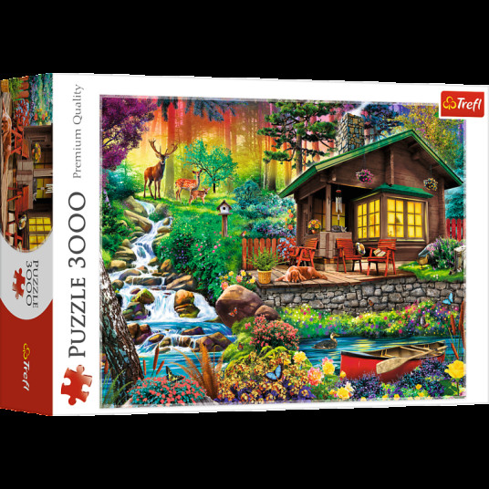 Cabin in the Woods 3000 pcs Puzzle #33074