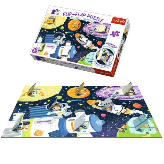 Flip Flap Space 36 pcs puzzle #14272