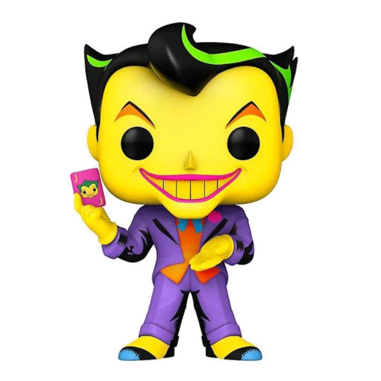 POP Heroes: DC- Joker (Black Light)