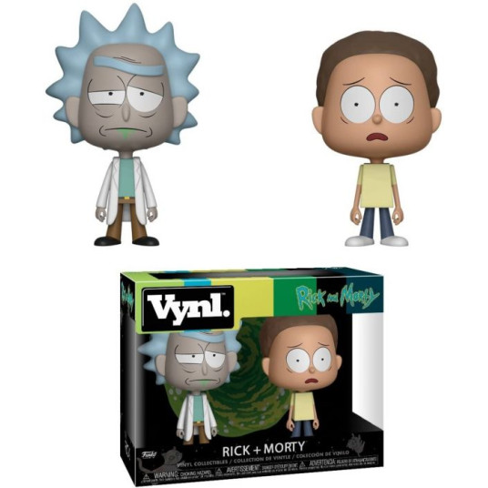 VYNL: Rick and Morty-2PK-Rick&Morty