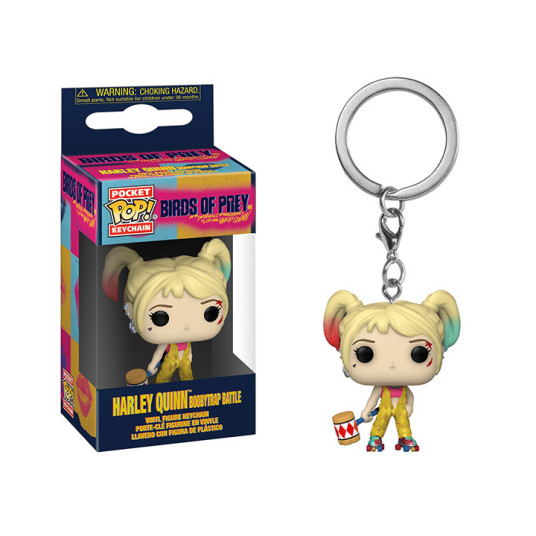 POP Keychain Birds of Prey Harley Quinn (Booby Trap Battle)