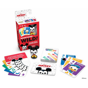 Signature Games: Something Wild Card Game- Mickey & Friends