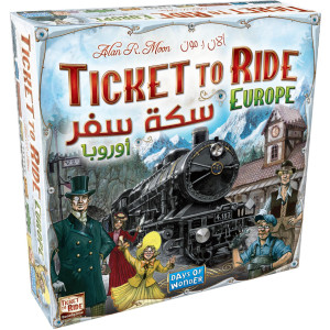 Ticket To Ride Europe [Ar/En] لعبة سكة سفر: أوروبا