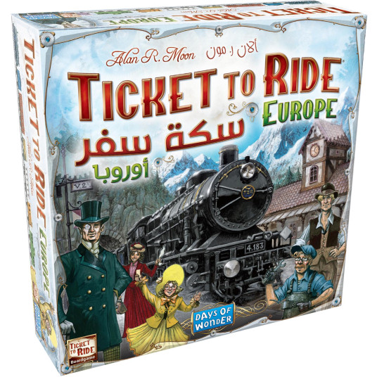 Ticket To Ride Europe [Ar/En] لعبة سكة سفر: أوروبا